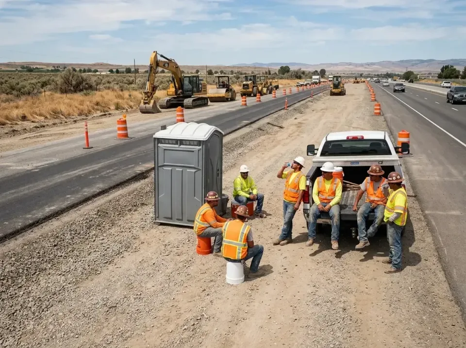 highway-road-construction-crew-007 — frequently asked questions, Porta Potty and Restroom Rentals in Deerfield Beach, FL